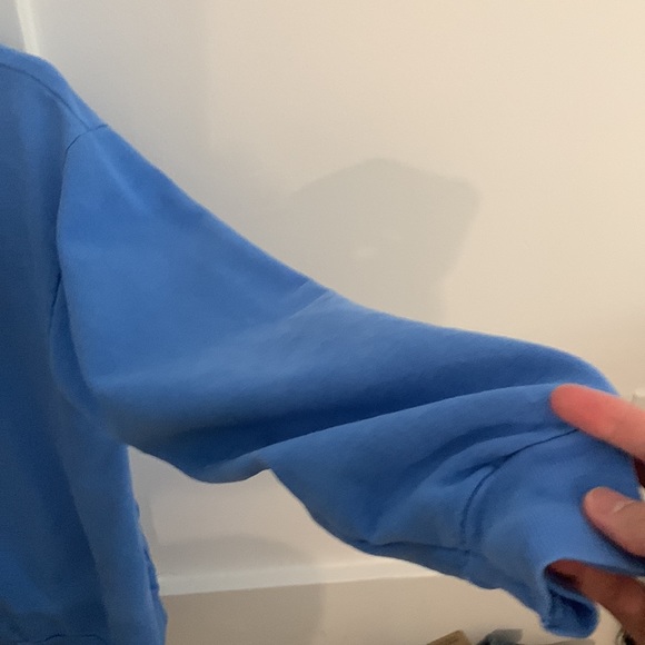 Los Angeles Apparel 14 Oz Heavy Fleece in Blue - Picture 10 of 11